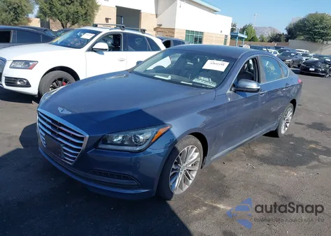 2015 Hyundai Genesis 3.8 from USA, damaged, VIN KMHGN4JE4FU074357